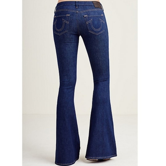 True Religion Karlie Bell Bottom Jeans 